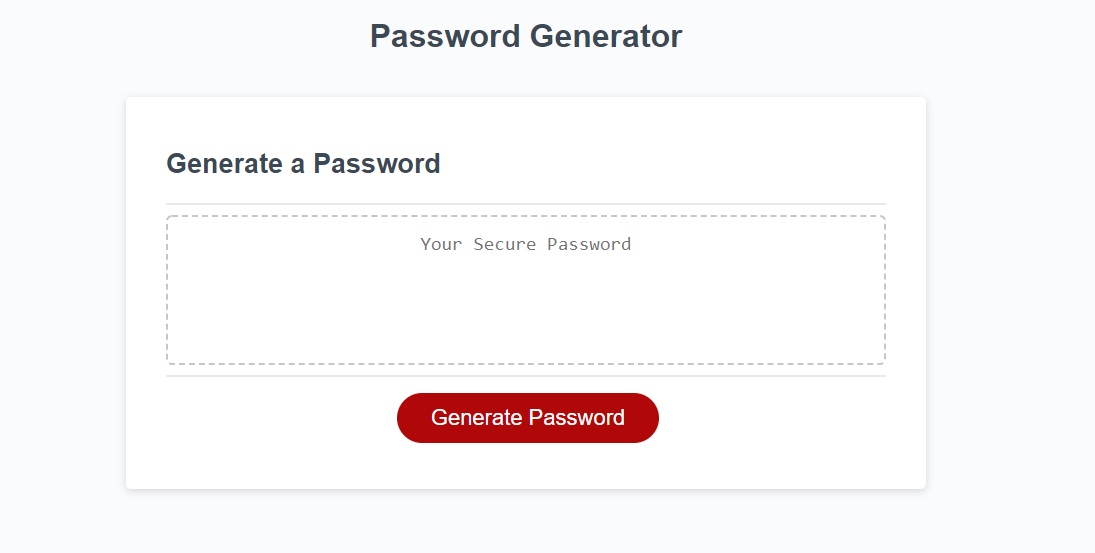 Password Generator Image